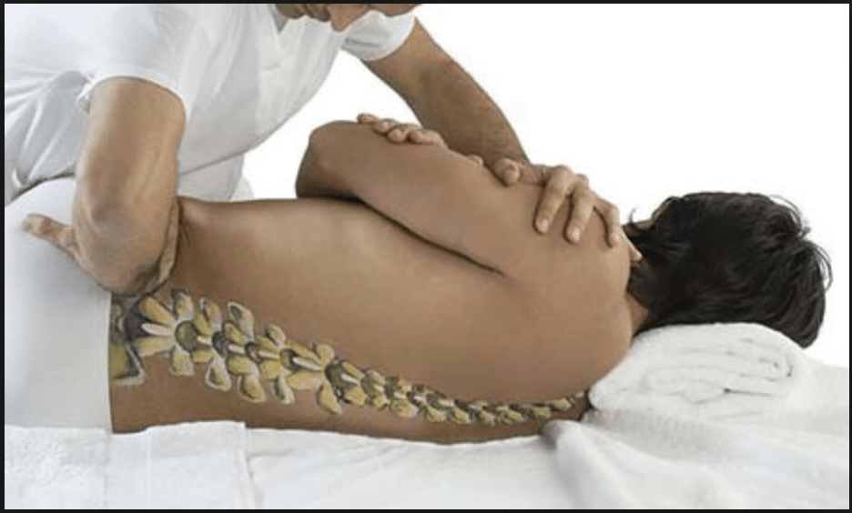 massage and chiropractic adjustments