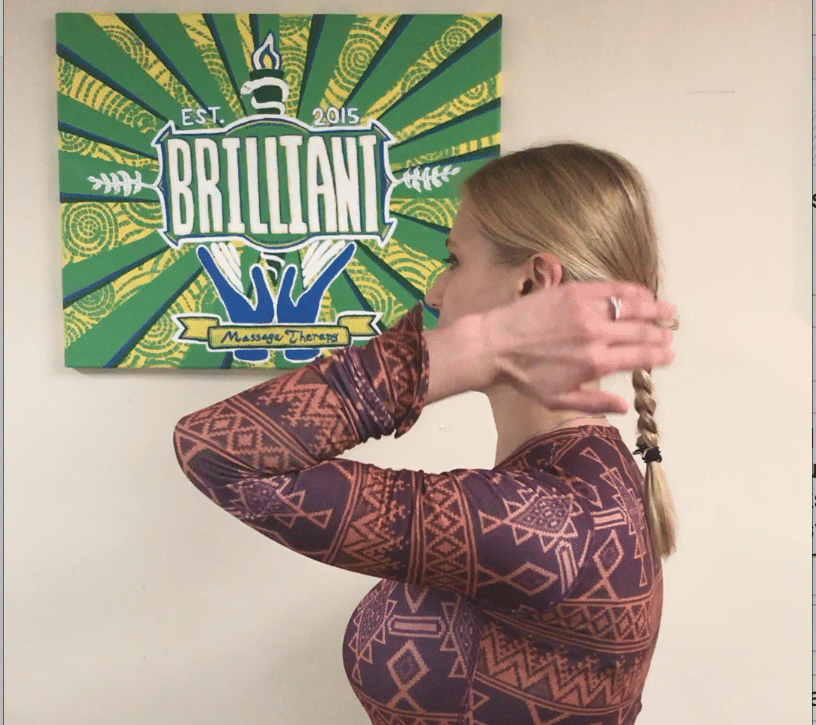 upper back stretches