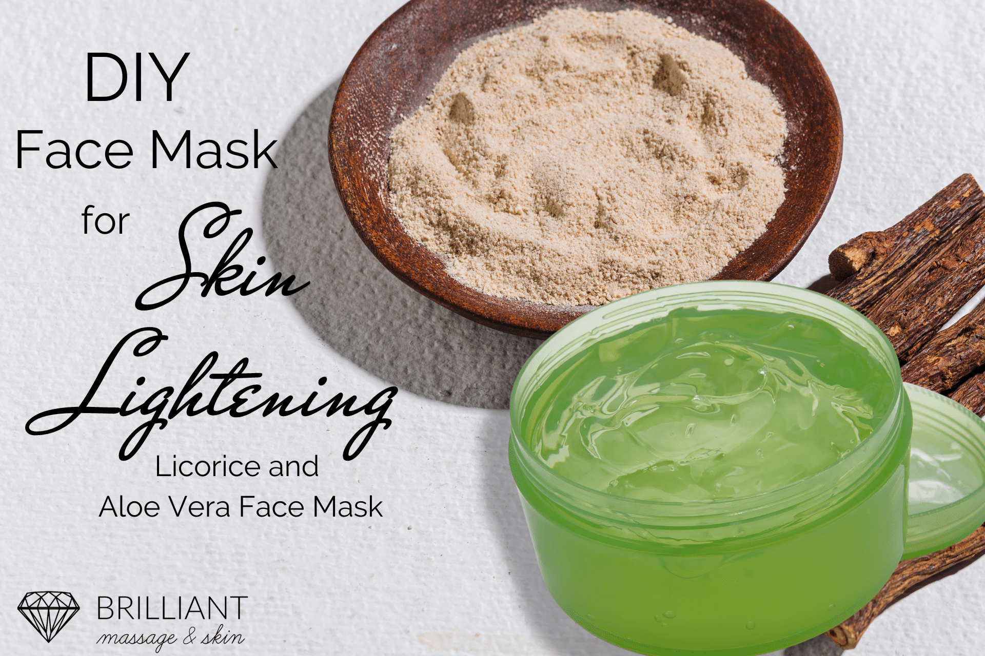 DIY Face Mask for Skin Lightening - Brilliant Massage & Skin