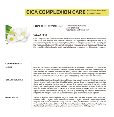 パック・フェイスマスク hydrojellymask CICA COMPLEXION CARE Hydrojelly Masks - CICA Complexion Care Hydrojelly - ESTHEMAX